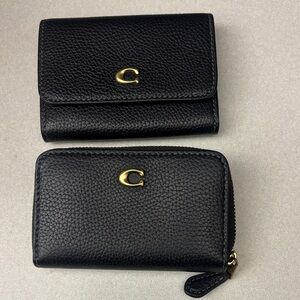Like New Coach Essential Card Case Bundle.